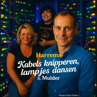 Kabels knipperen, lampjes dansen