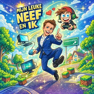 Mijn leuke neef en ik