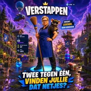 Twee tegen één, vinden jullie dat netjes?