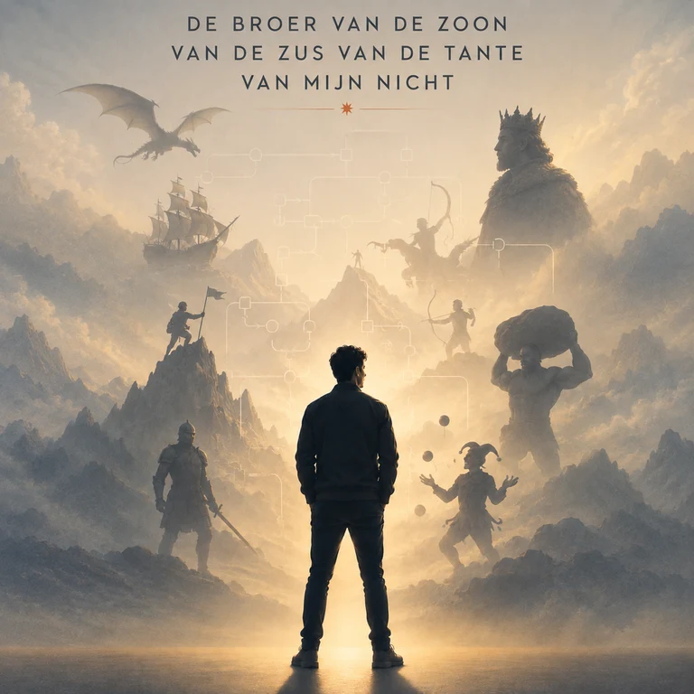 De broer van de zoon van de zus van de tante van mijn nicht